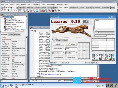 स्क्रीनशॉट Lazarus Windows 8.1