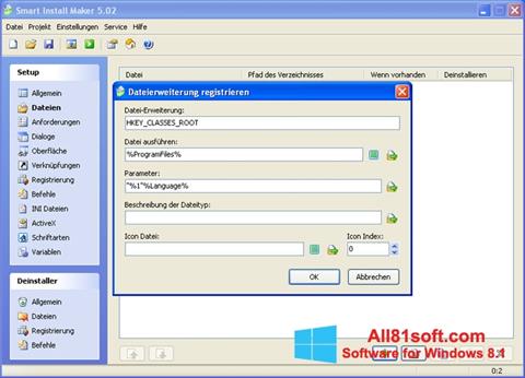 स्क्रीनशॉट Smart Install Maker Windows 8.1