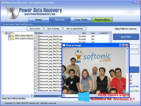 स्क्रीनशॉट Power Data Recovery Windows 8.1