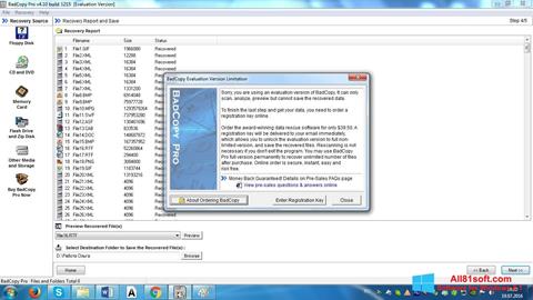 स्क्रीनशॉट BadCopy Pro Windows 8.1