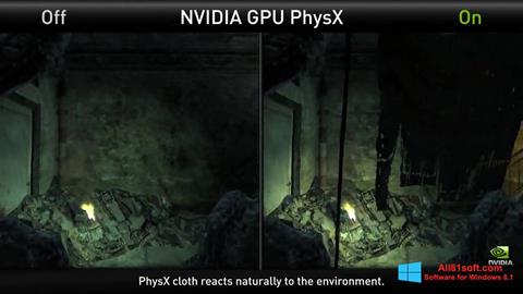 स्क्रीनशॉट NVIDIA PhysX Windows 8.1