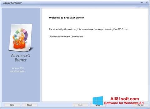 स्क्रीनशॉट ISO Burner Windows 8.1