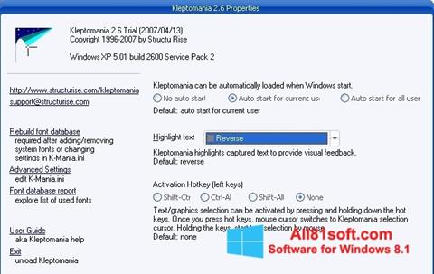 स्क्रीनशॉट Kleptomania Windows 8.1