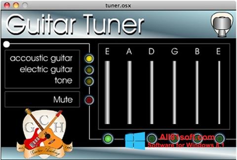 स्क्रीनशॉट Guitar Tuner Windows 8.1