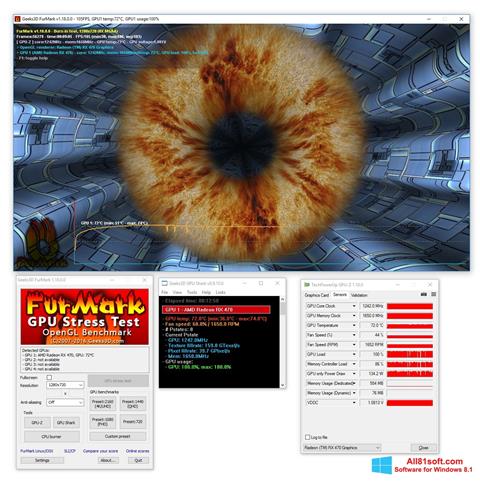 स्क्रीनशॉट FurMark Windows 8.1