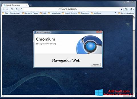 स्क्रीनशॉट Chromium Windows 8.1