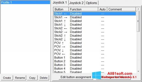 स्क्रीनशॉट JoyToKey Windows 8.1
