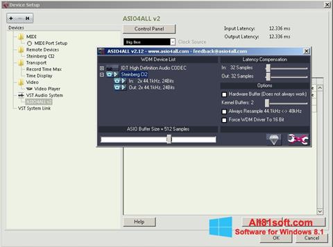 स्क्रीनशॉट ASIO4ALL Windows 8.1