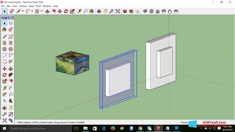 स्क्रीनशॉट SketchUp Make Windows 8.1