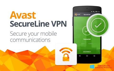 स्क्रीनशॉट Avast SecureLine VPN Windows 8.1