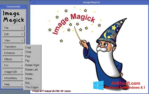 स्क्रीनशॉट ImageMagick Windows 8.1
